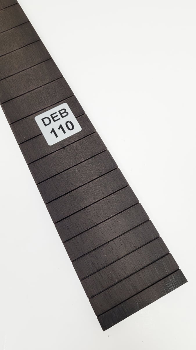 Diapason Ranurado REF: DEB-110 de Ebano para Guitarra Clasica2