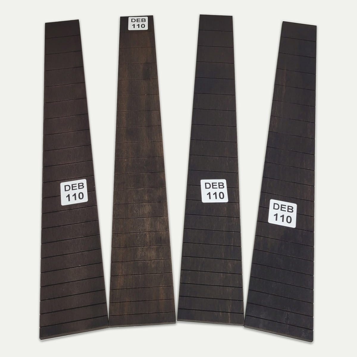 Diapason Ranurado REF: DEB-110 de Ebano para Guitarra Clasica10