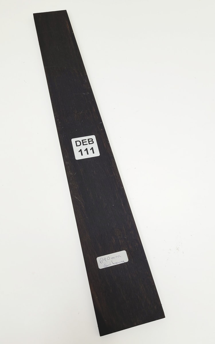 Diapason Ranurado REF: DEB-111 de Ebano para Guitarra Clasica Escala 640mm4