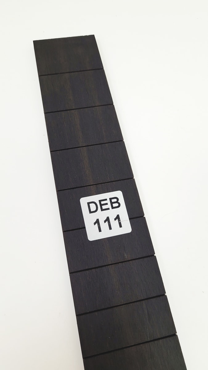 Diapason Ranurado REF: DEB-111 de Ebano para Guitarra Clasica Escala 640mm6