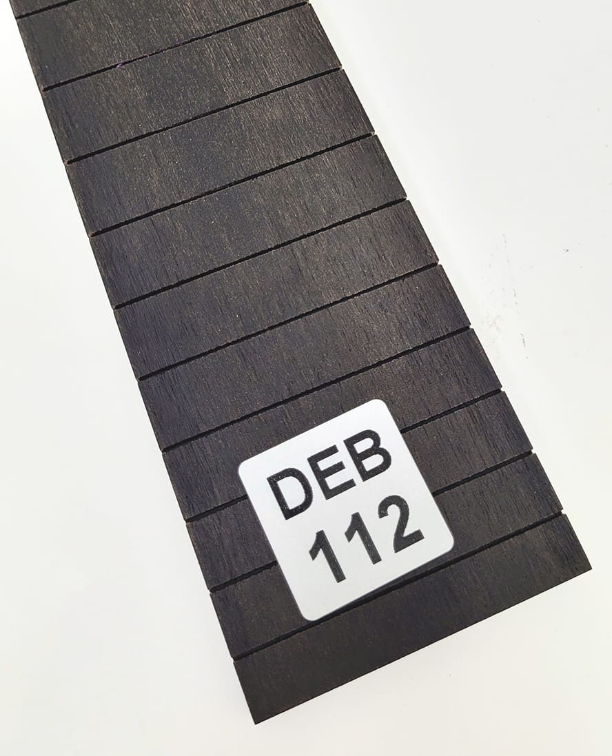 Diapason Ranurado REF: DEB-112 de Ebano para Guitarra Clasica4