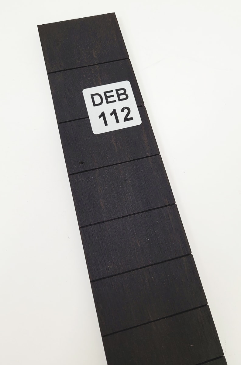 Diapason Ranurado REF: DEB-112 de Ebano para Guitarra Clasica9