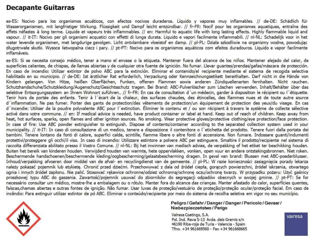 Decapante o Removedor de Pintura2