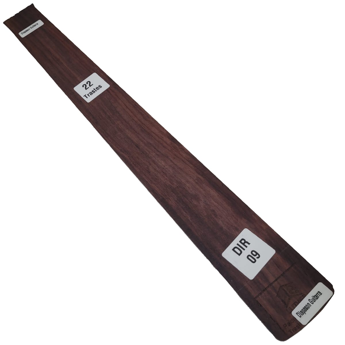 Diapason Ranurado Tipo Fender REF: DIR-09 de Indian Rosewood Especial - Escala 25.5