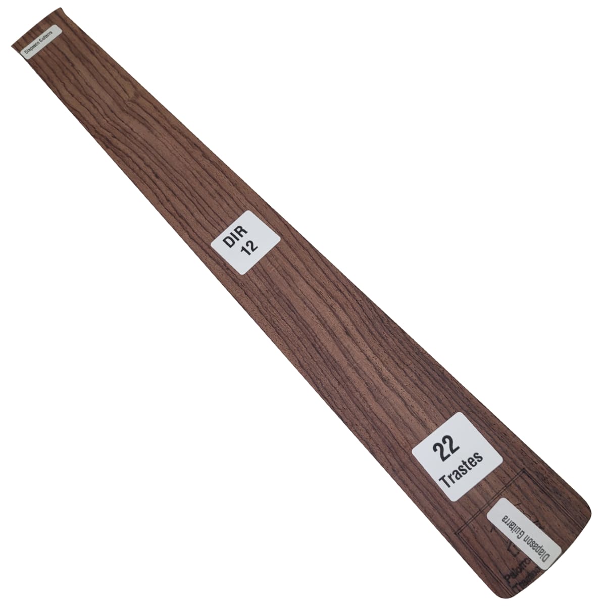 Diapason Ranurado Tipo Fender REF: DIR-12 de Indian Rosewood Especial - Escala 25.5