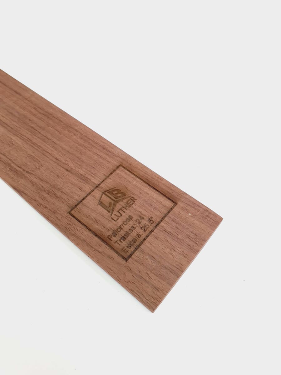 Diapasón Ranurado REF: DIR-13 de Indian Rosewood. Tipo Fender3