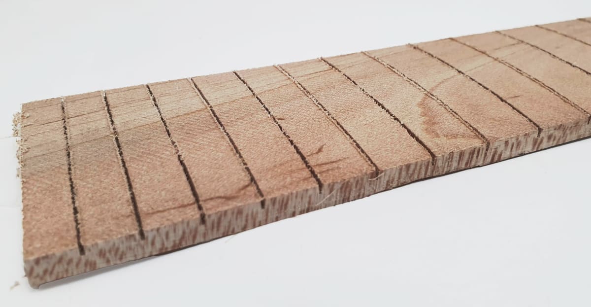 Diapason Ranurado REF: DMP-206 de Maple Economico para Guitarra3