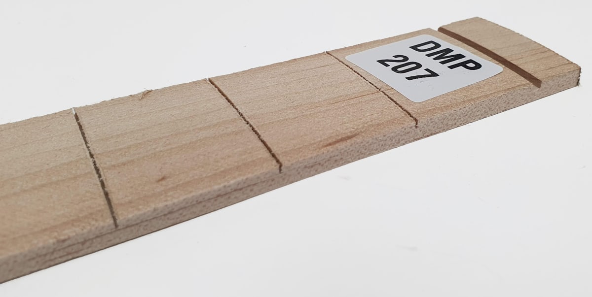 Diapason Ranurado REF: DMP-207 de Maple Economico para Guitarra2