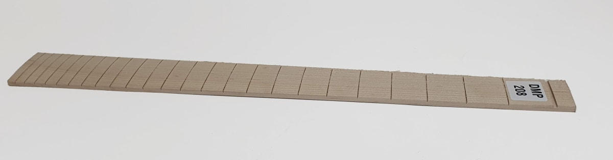 Diapason Ranurado REF: DMP-208 de Maple Especial para Guitarra1