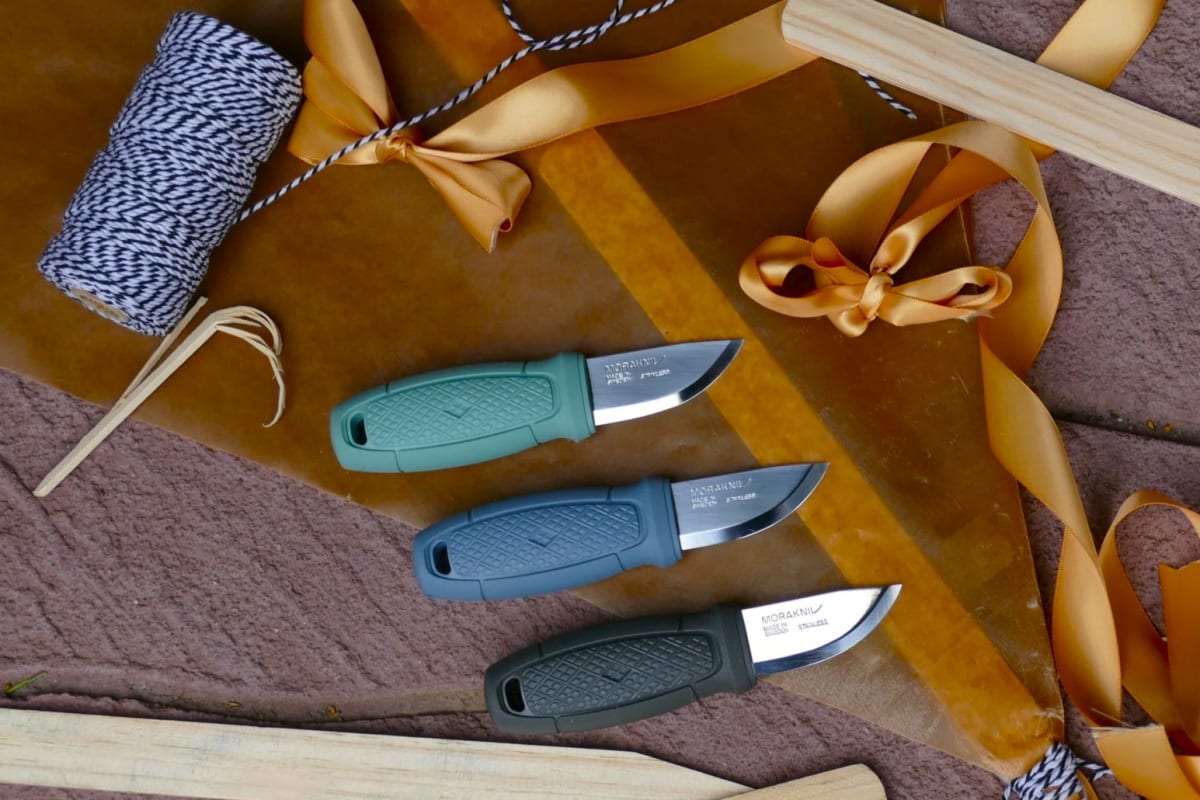 Cuchillo Morakniv 13897 Eldris LightDuty™ (S) Acero Inoxidable Color Dusty Blue10