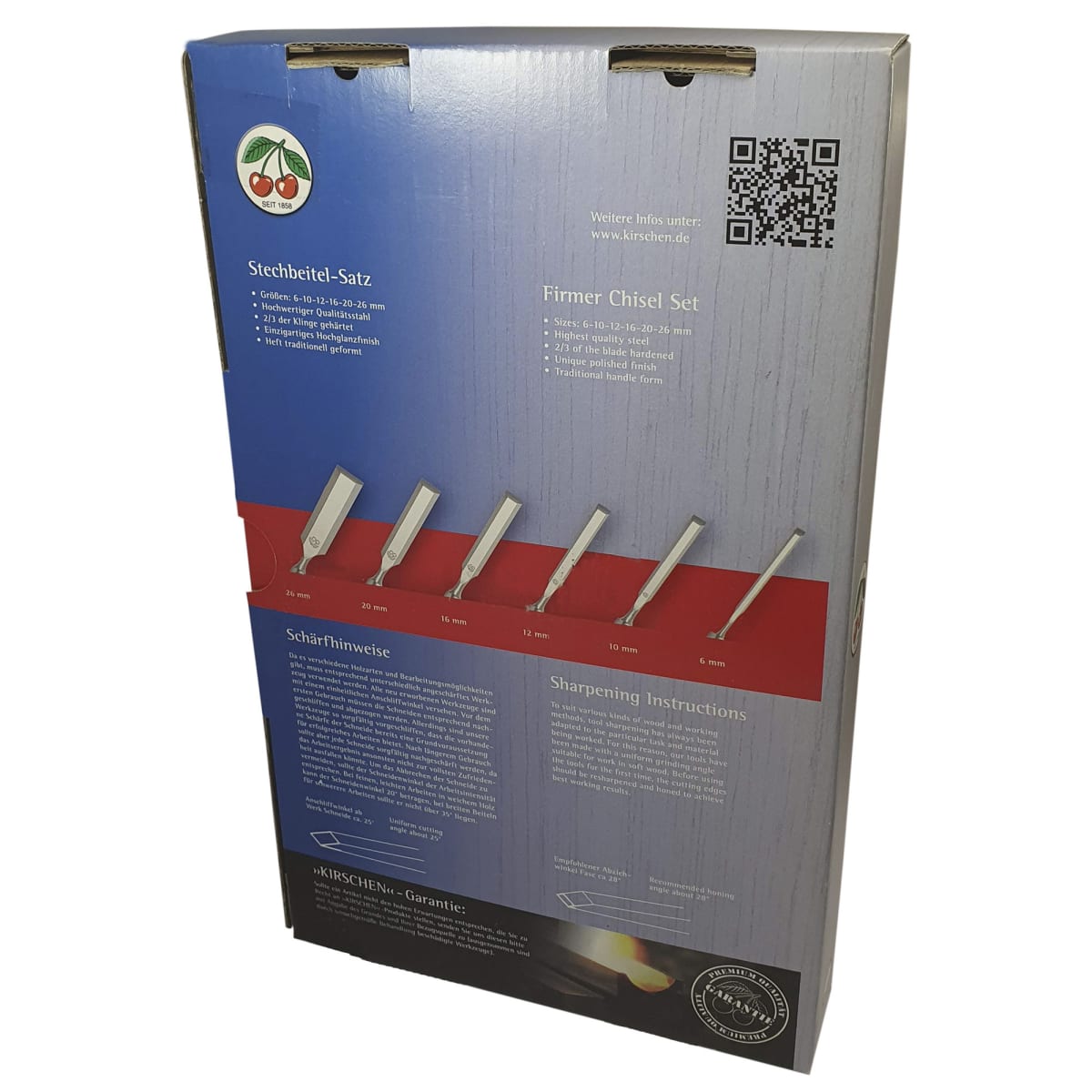 Set de 6 Formones Carpinteros Two Cherries 1113 SB4