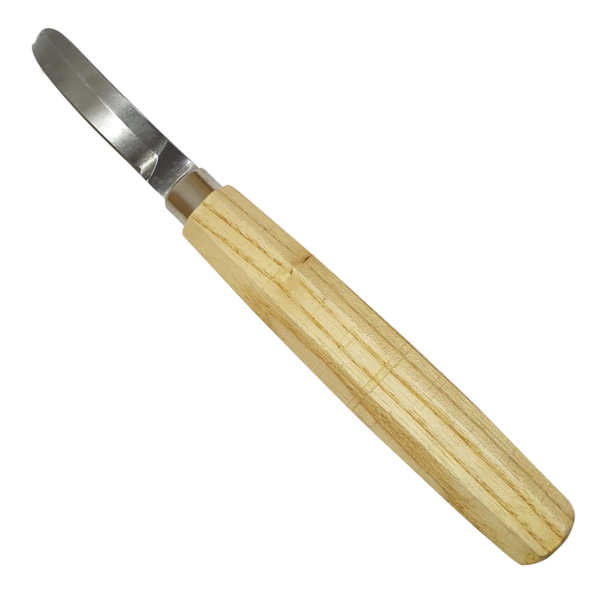 Cuchillo Vaciador Semi-Curvo Grande. Mod Kerb 22 Gancho2