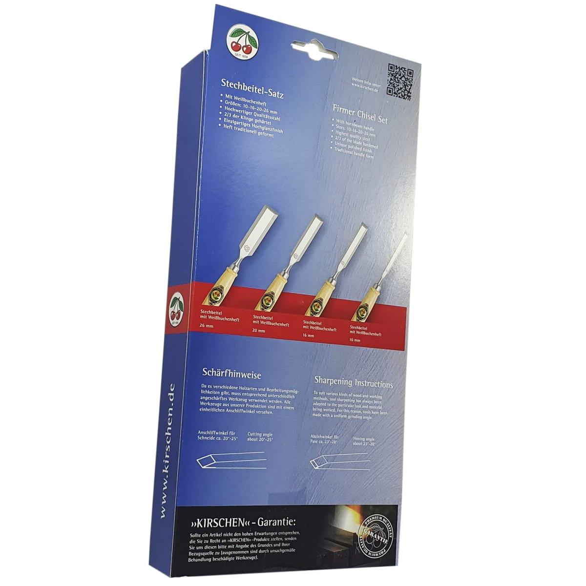 Set de 4 Formones Carpinteros Two Cherries 1181 SB6