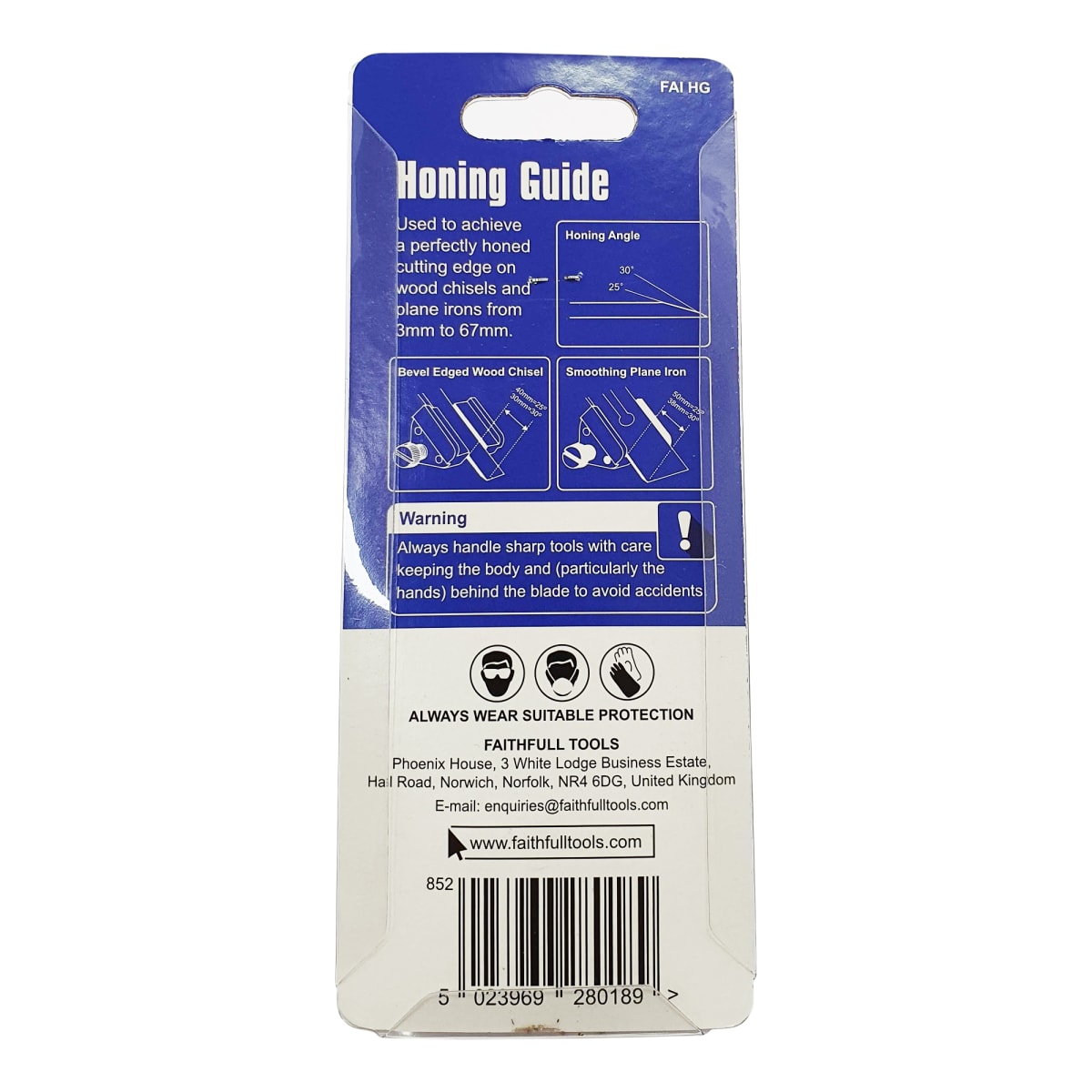 Guia para Afilado Cepillos y Formones. Mod: FAIHG8