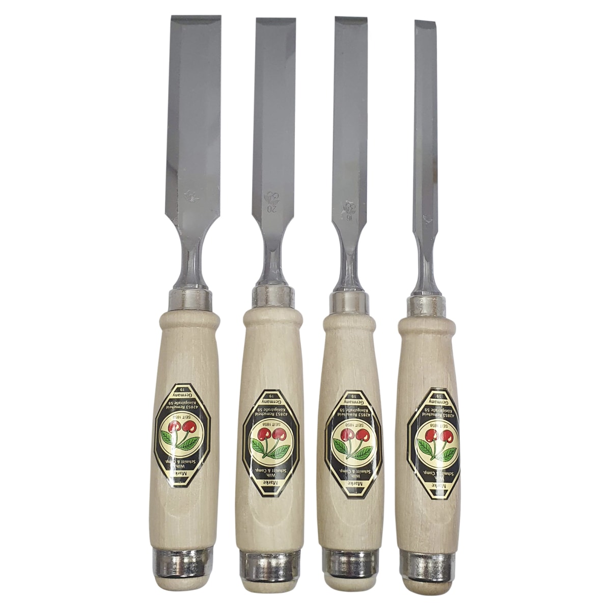 Set de 4 Formones Carpinteros Two Cherries 1181 SB7