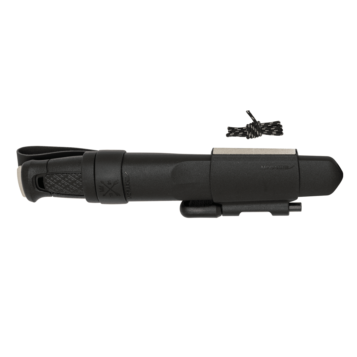 Cuchillo Garberg (S) Morakniv 13914 Acero Inoxidable con Kit de Supervivencia Black6