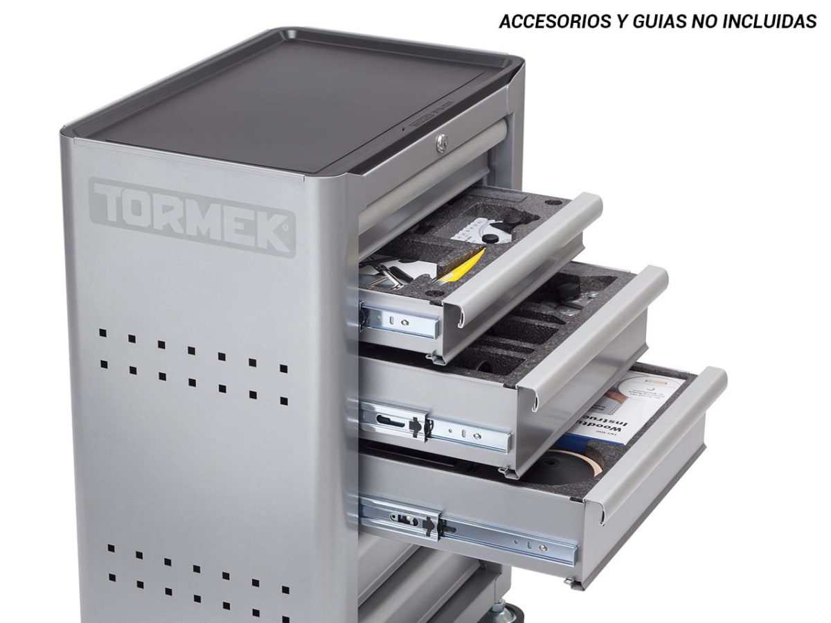 Centro de Afilado Tormek para Organizacion de Accesorios, Guias y Soportes Tormek. Mod: TS-7402