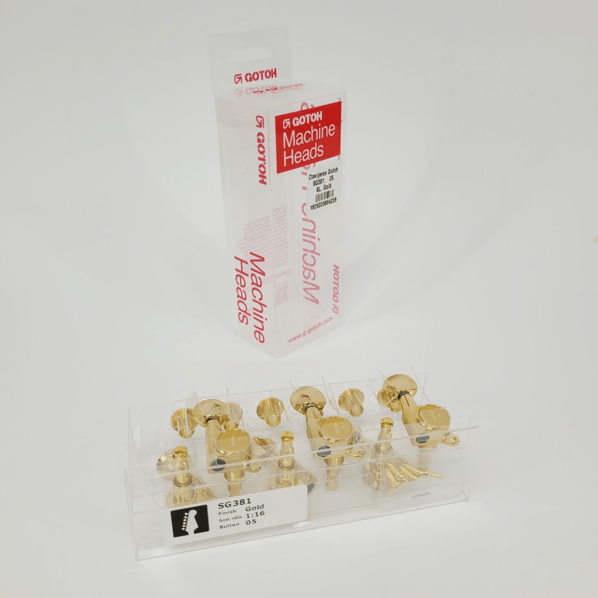 Clavijero Gotoh 6L Gold SG381-05 0