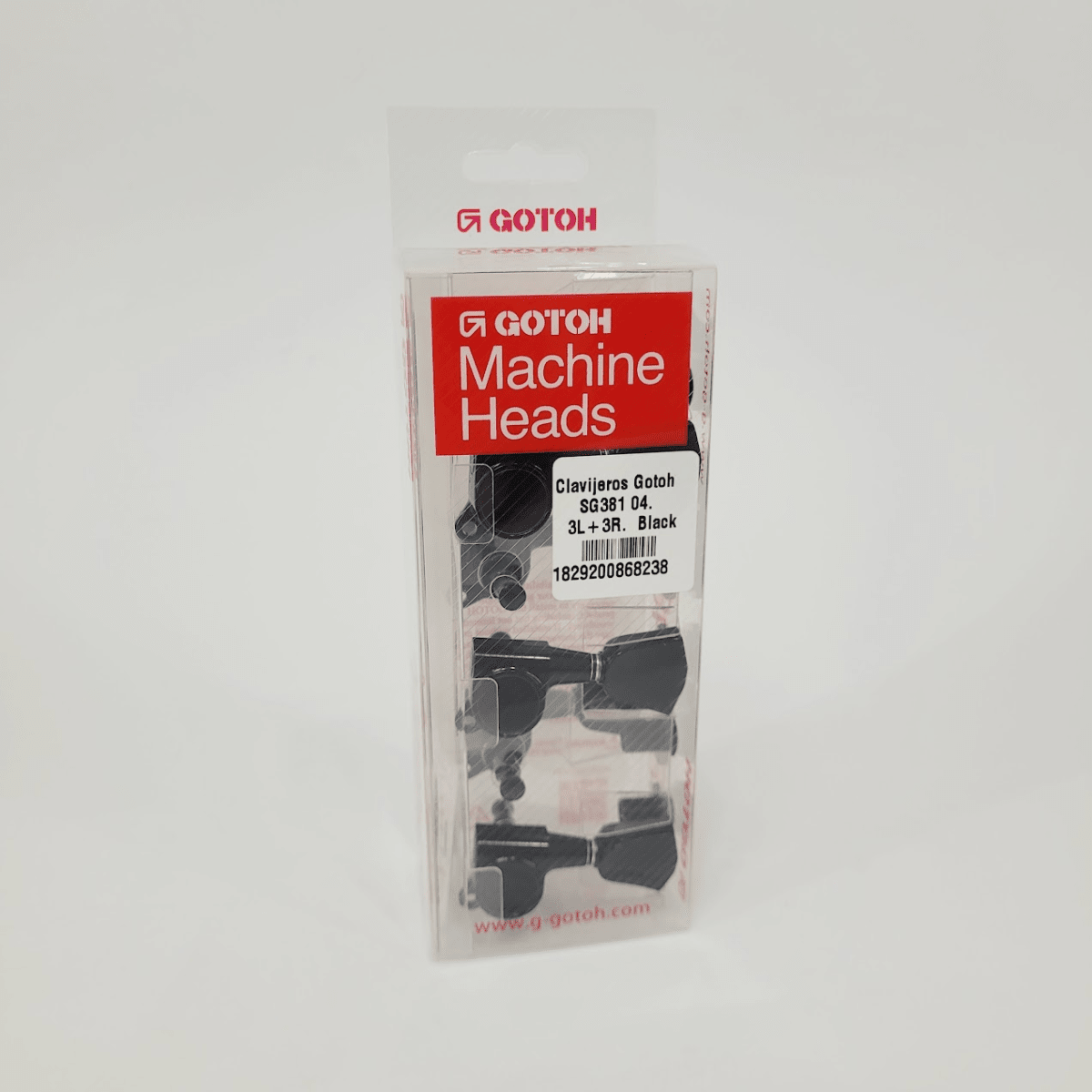Clavijero Gotoh 3L+ 3R Black SG381-04 0