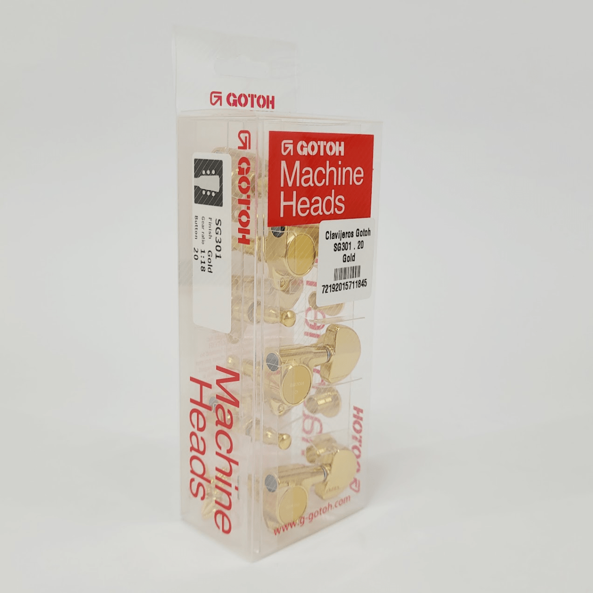 Clavijero Gotoh 3L+ 3R Gold SG301-205