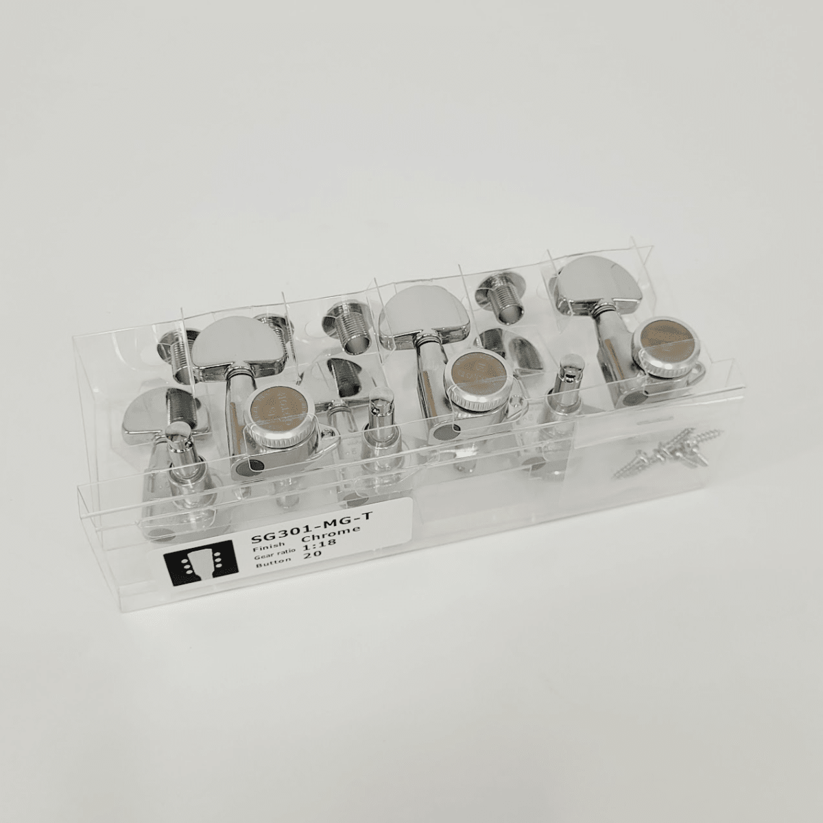 Clavijero Gotoh con Locking MGT 3L+ 3R Chrome SG301-204