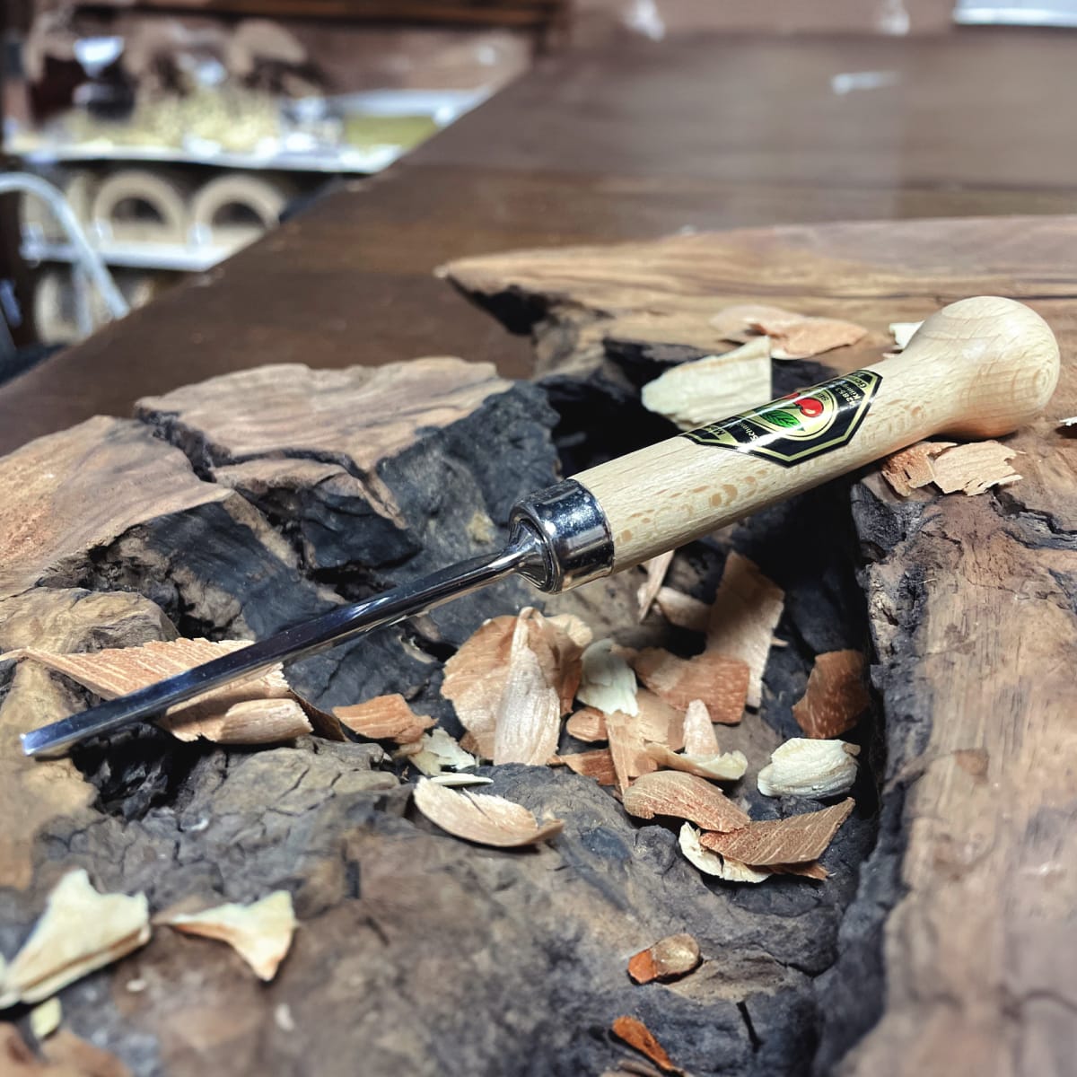 Set de 2 Gubias y 1 Cuchillo Two Cherries 3450 SB para Xilografia12