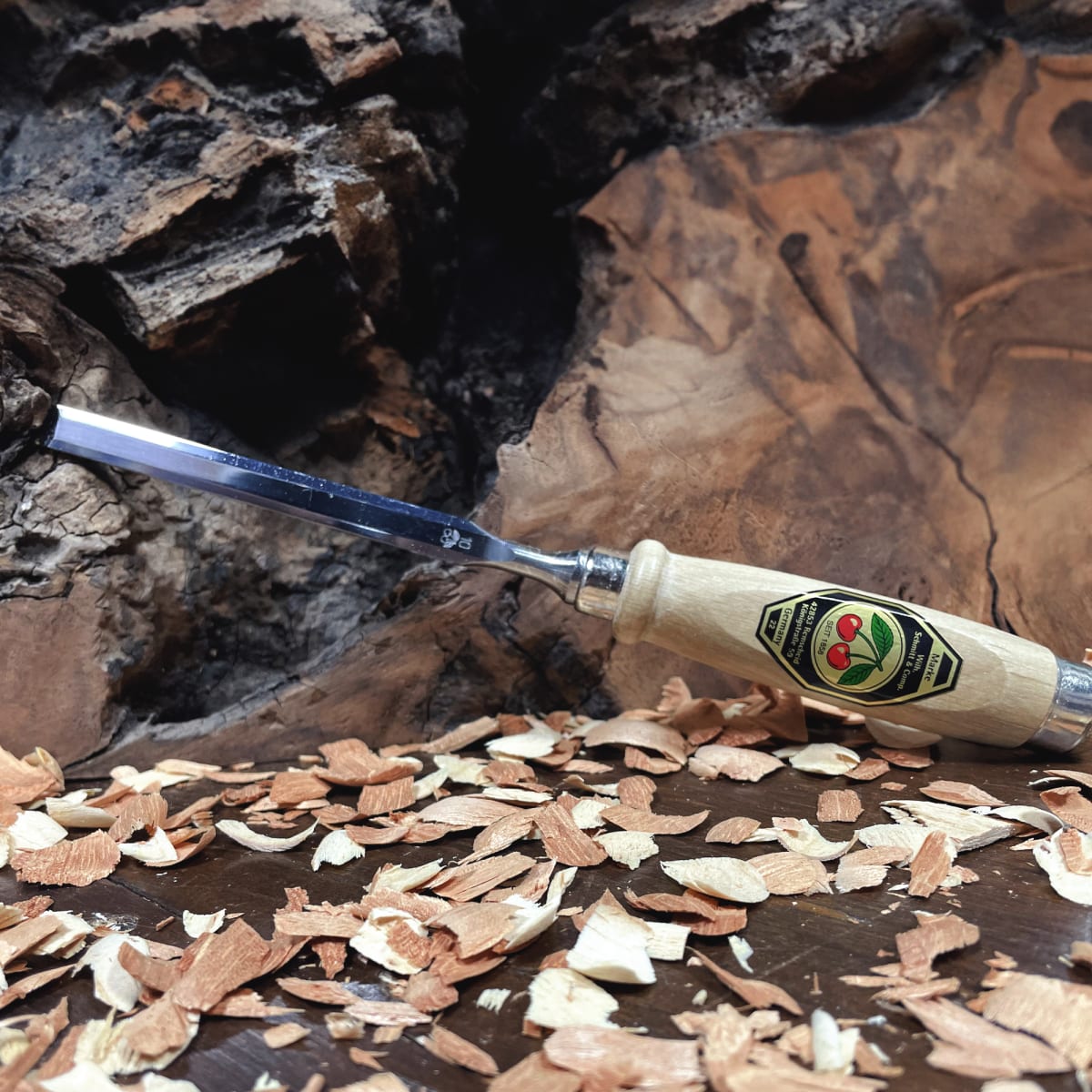 Formon Carpintero Two Cherries 1001 de 6 mm de ancho3