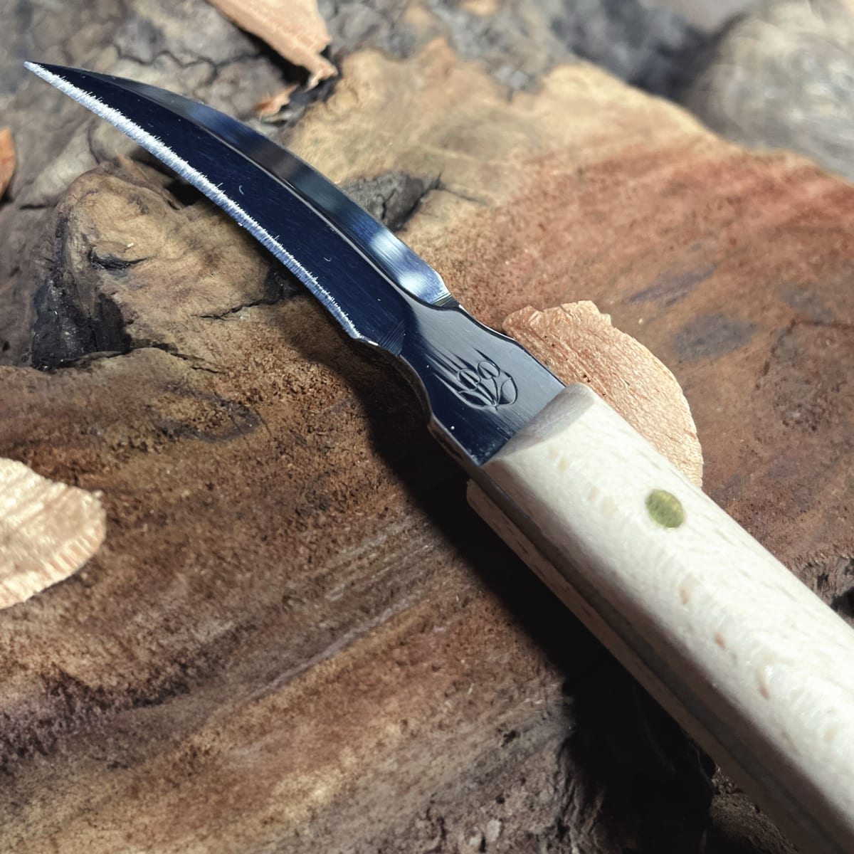 Cuchillo Two Cherries 3353 para Tallado de Madera8