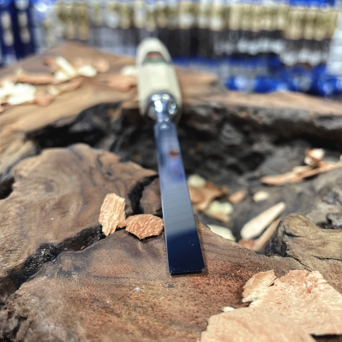 Set 3441 HK de 6 Mini Gubias 4 Cuchillos y 1 Piedra Two Cherries para Xilografia y Tallado44