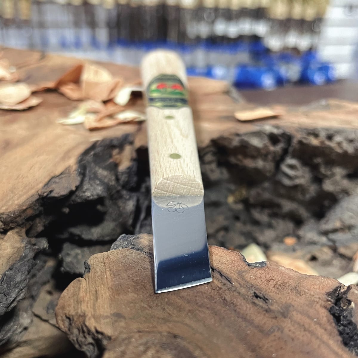 Set 3406 SB de 3 Mini Gubias y 3 Cuchillos Two Cherries para Xilografia y Tallado4