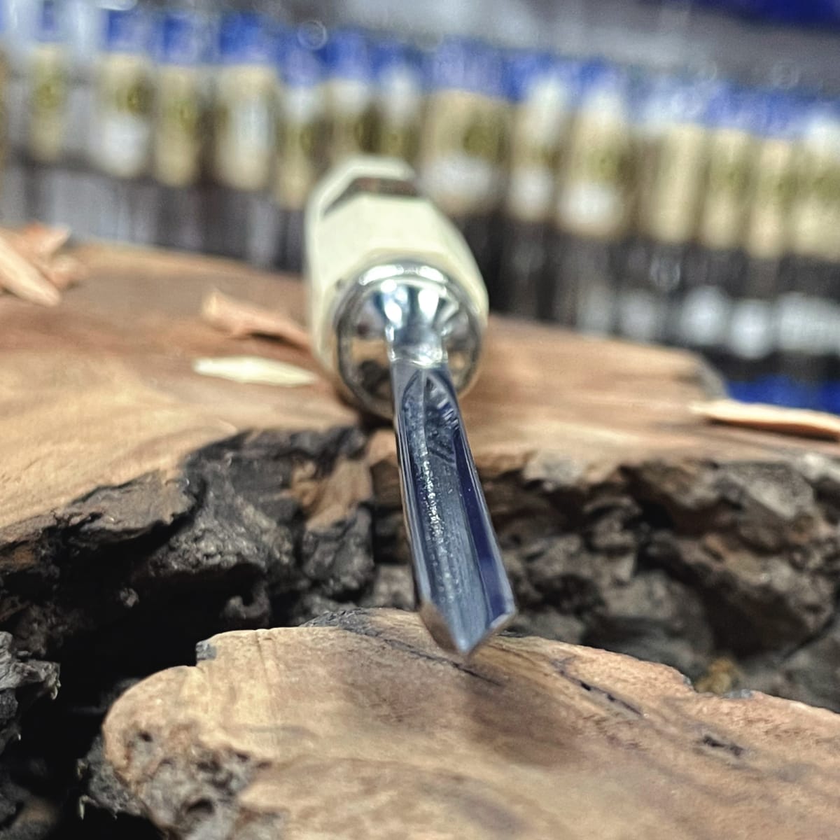 Set 3406 SB de 3 Mini Gubias y 3 Cuchillos Two Cherries para Xilografia y Tallado12