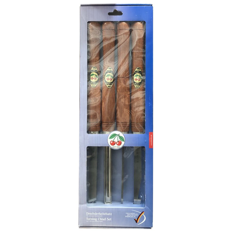 Set de 4 Gubias Two Cherries® para Tornería, Acero HSS, Mod: 1594-SB6