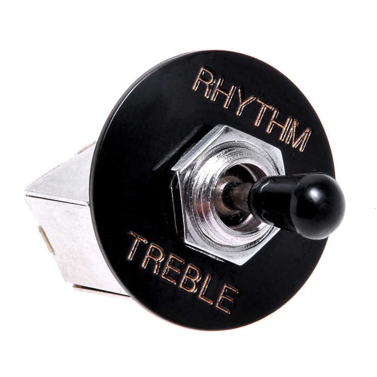 Knob para Selector  Switchcraft Stewmac EEUU black Item # 3522 Tipo Les Paul, Color Black2