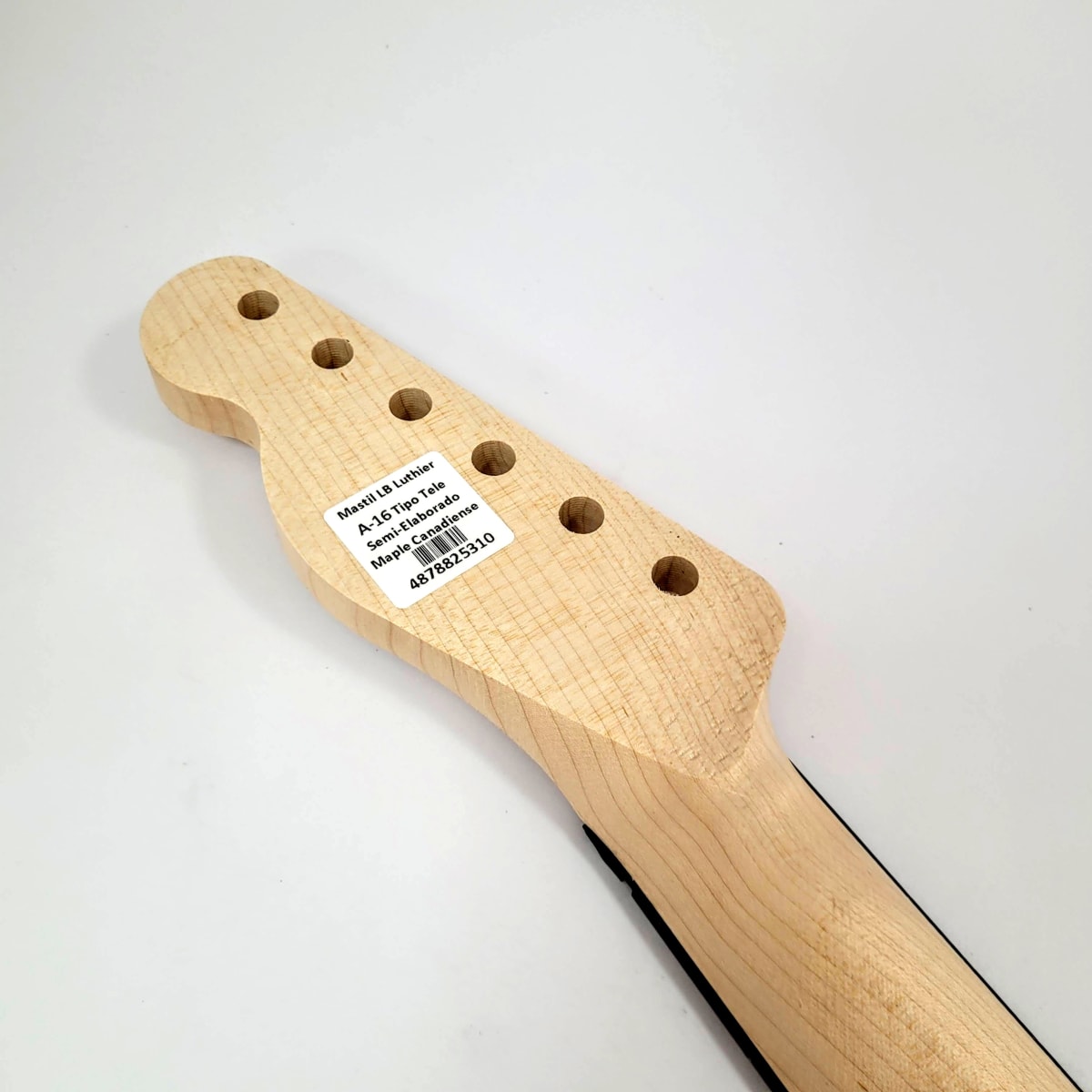 Kit Mod: 01 de Mastil Semi Elaborado Tipo Tele + Diapason Ranurado + Tensor11