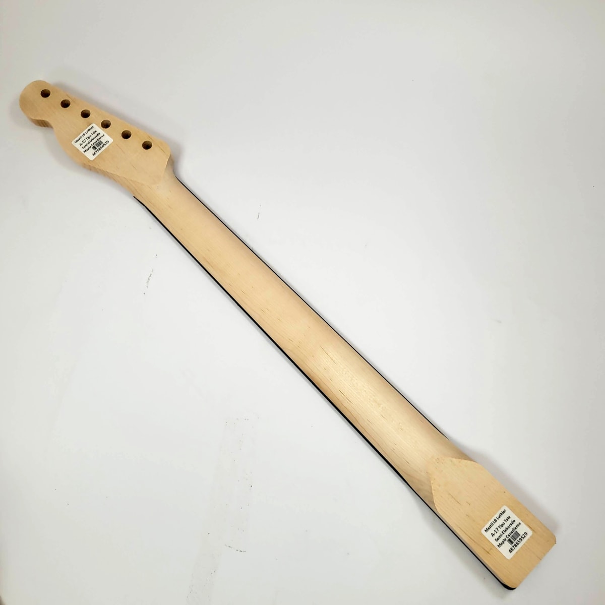 Kit Mod: 02 de Mastil Semi Elaborado Tipo Tele + Diapason Ranurado + Tensor8