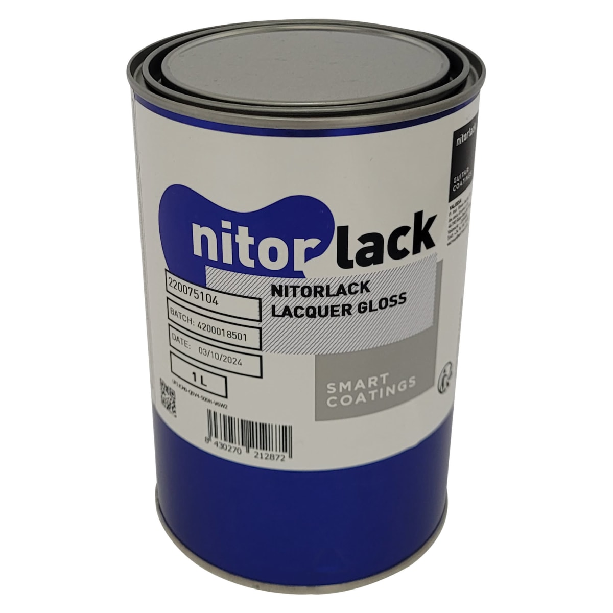 Pack Lacquer Gloss + Primer Incoloro + Solvente Medium Lata 1 lt5