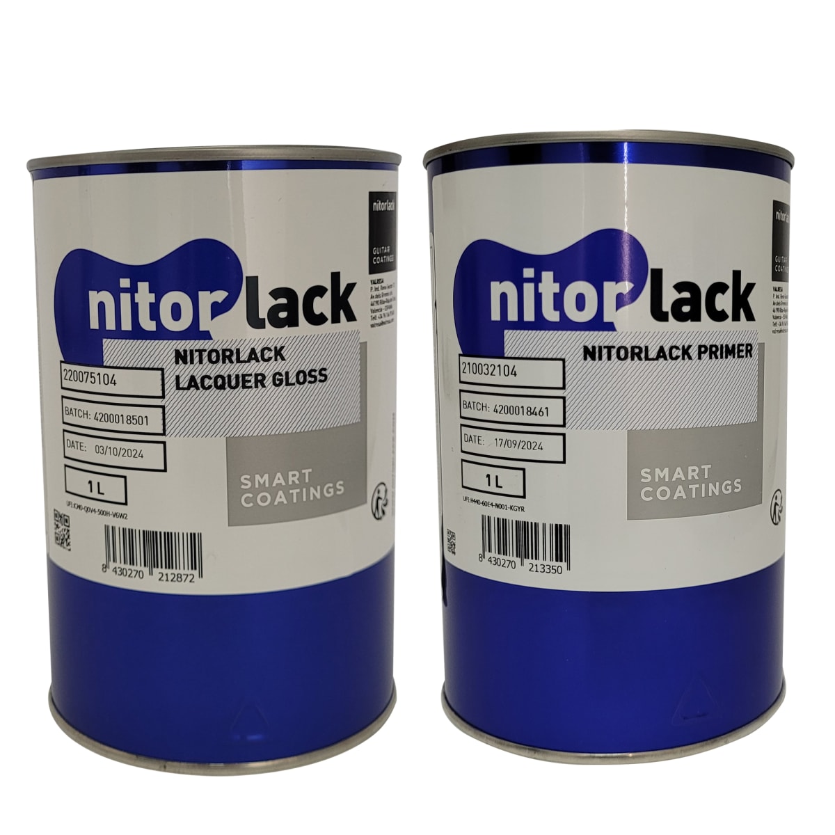 Pack Lacquer Gloss + Primer Incoloro Lata 1 lt2