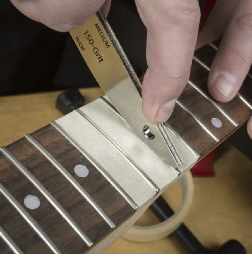 Lima Coronar Trastes Diamantado Offset Diamond Fret File, 300-grit Stewmac EEUU Item # 50545