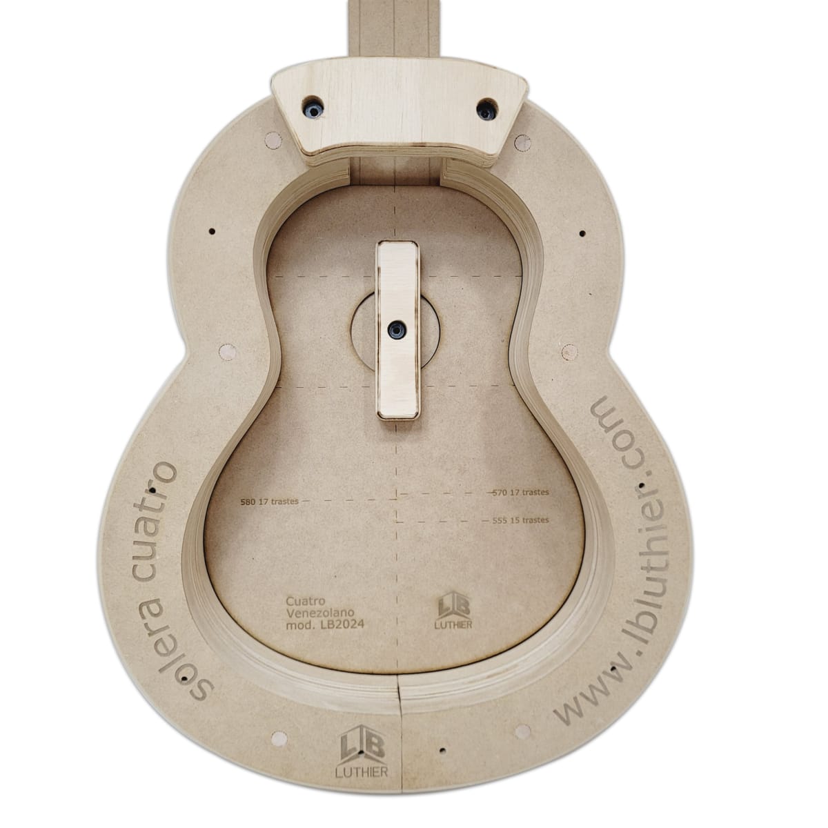 Solera Molde para Armado de Cuatro Venezolano1