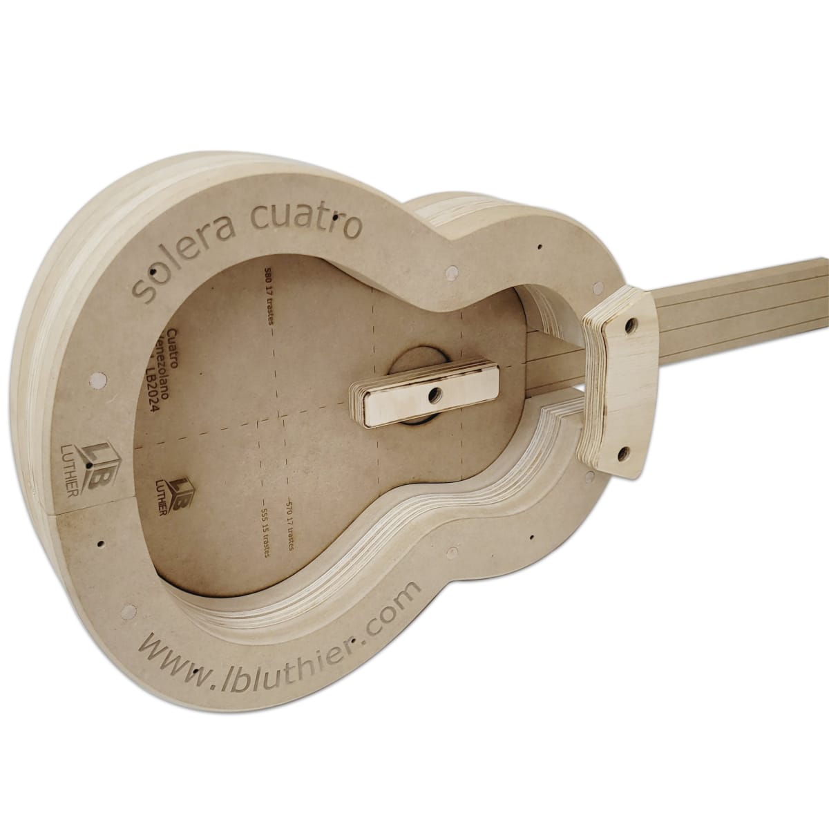 Solera Molde para Armado de Cuatro Venezolano4