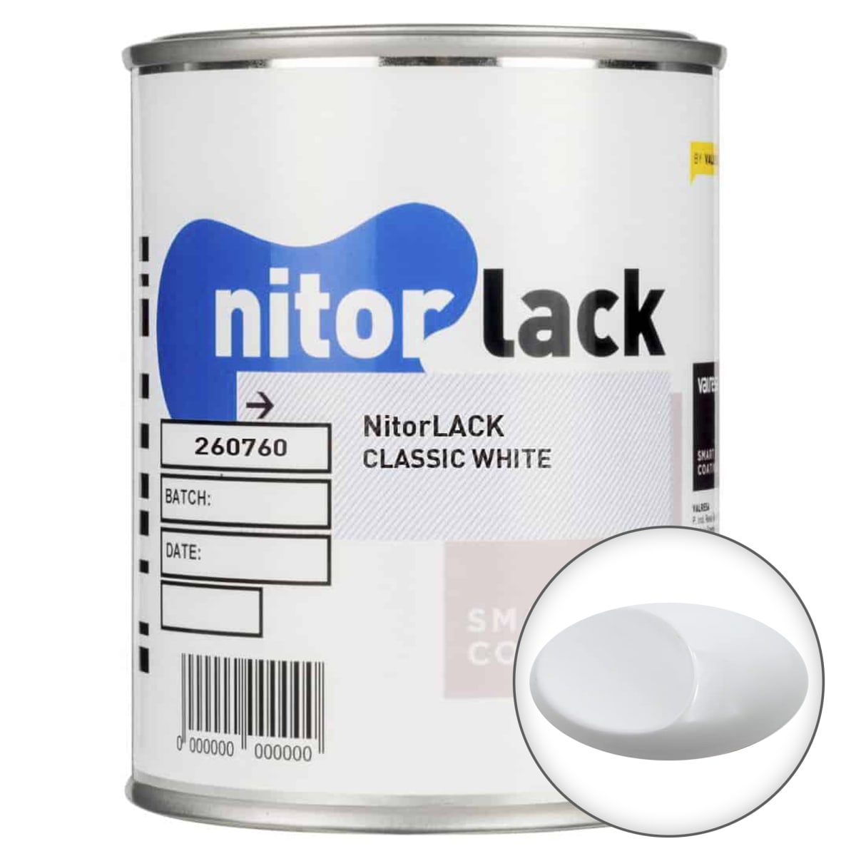 Nitrocelulosa Nitorlack Classic White de 500 ml 0