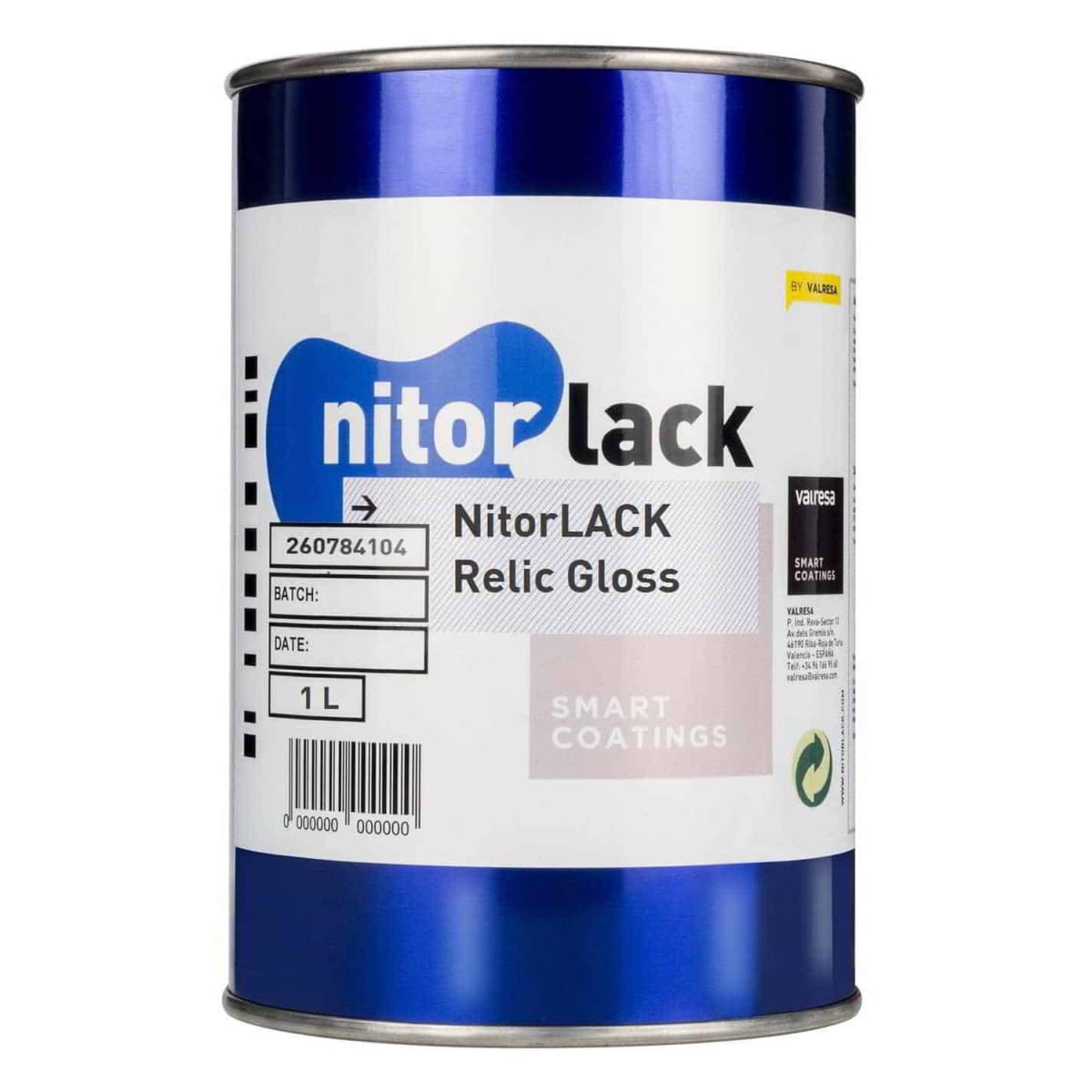 Nitrocelulosa Relic Gloss de 1 lt 0