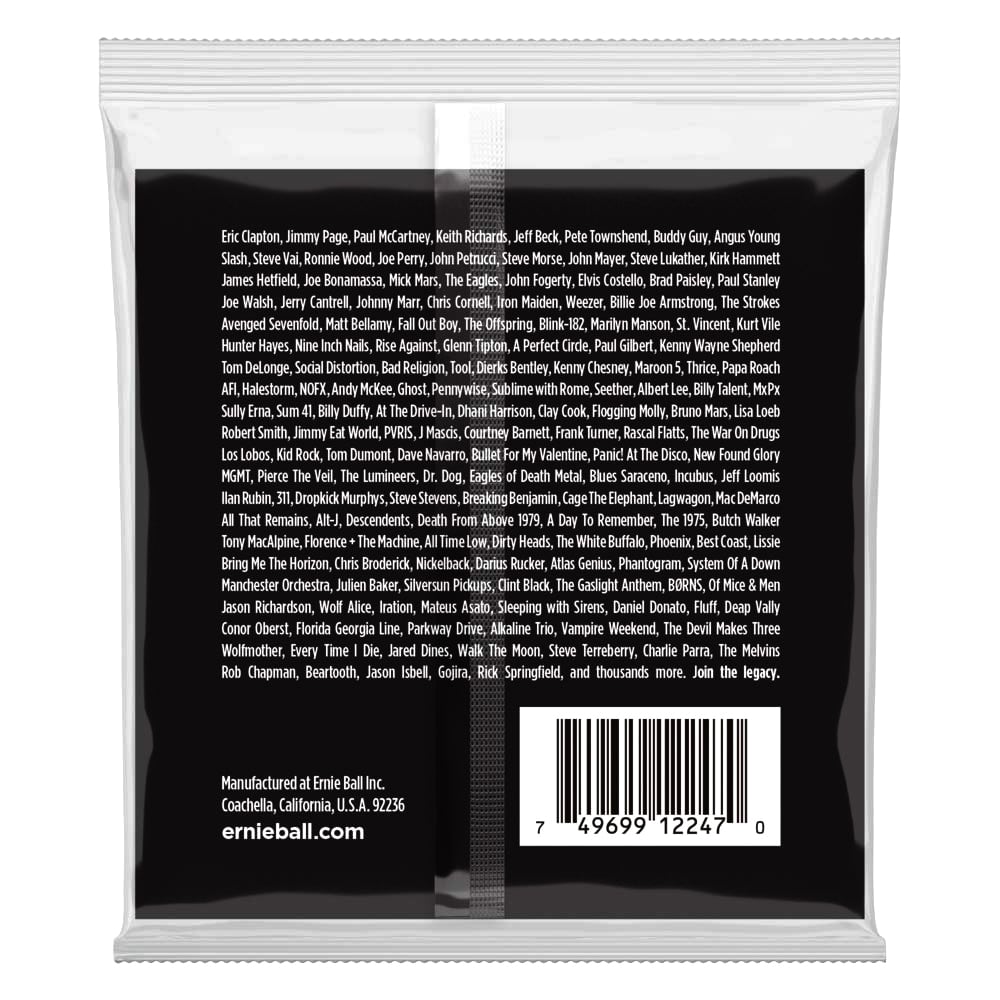 Cuerdas para Guitarra Electrica. Mod: 2246. Stainless Regular Slinky .010 - .0462