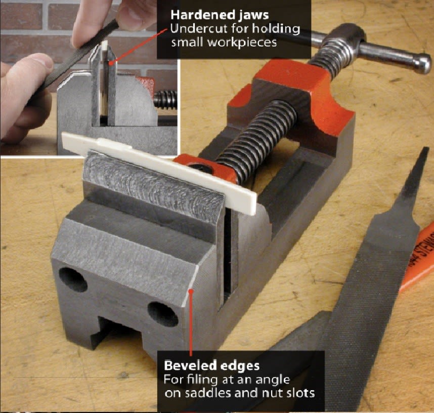 Prensa de Banco para Elaboracion de Cejillo y Puente Stewmac EEUU # 18165