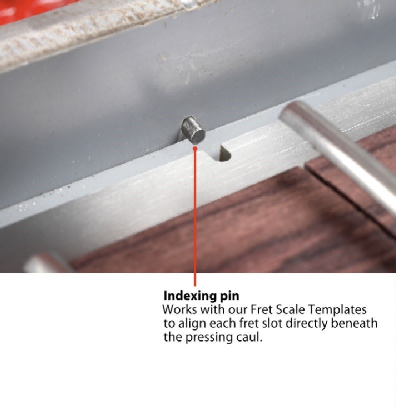 Prensa para Instalación de Trastes Stewmac EEUU # 44808