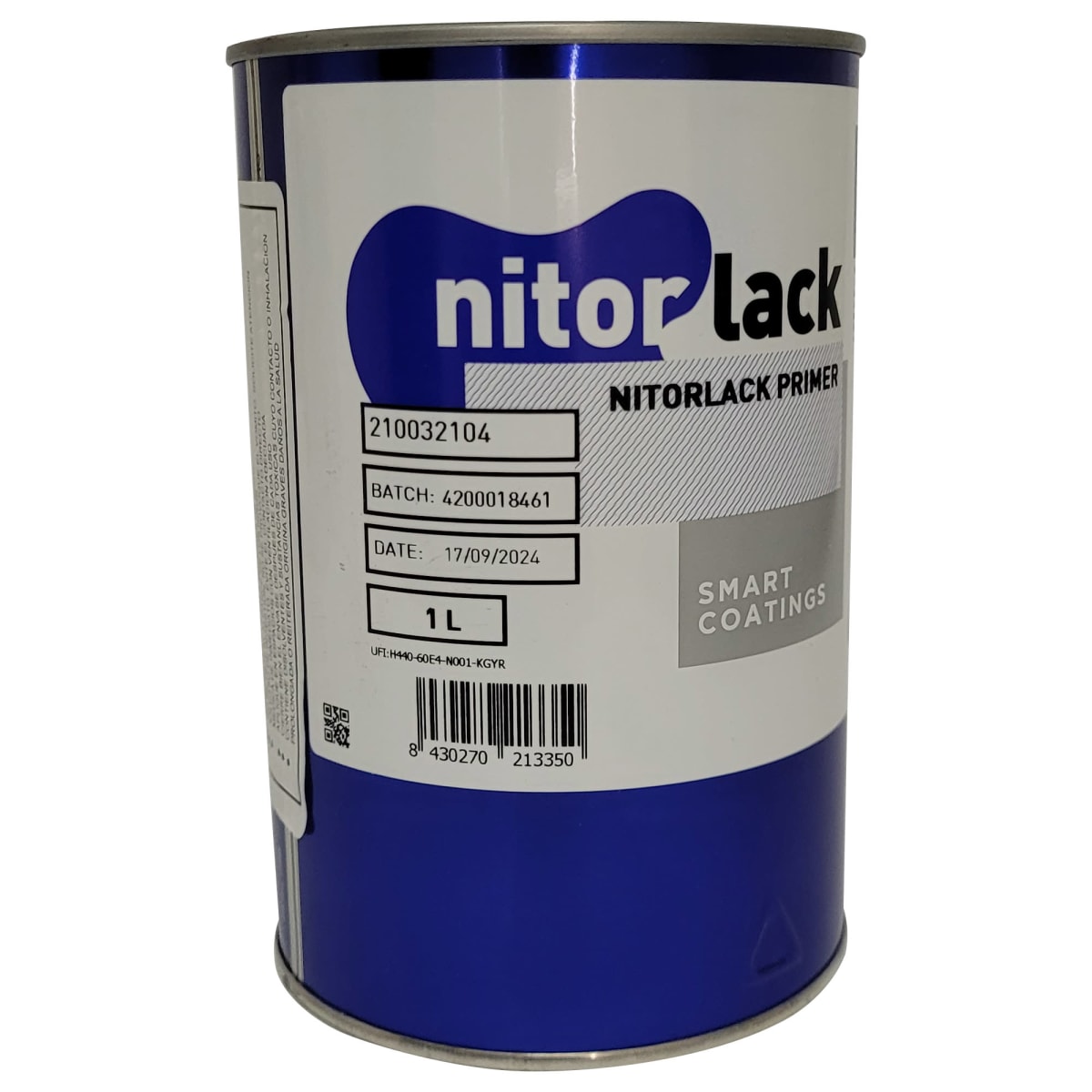 Pack Lacquer Gloss + Primer Incoloro + Solvente Medium Lata 1 lt3