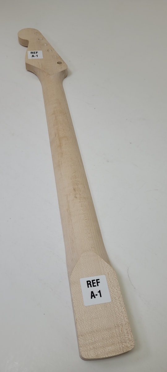 Mastil LB Luthier A-1 Tipo Strato Semi Elaborado de Maple Canadiense Especial7