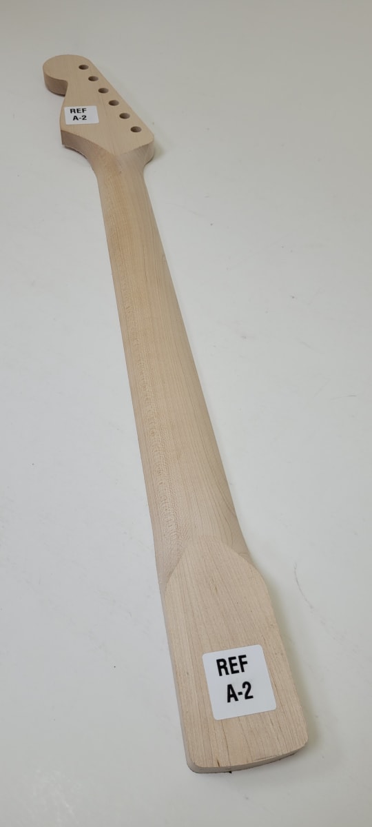 Mastil LB Luthier A-2 Tipo Strato Semi Elaborado de Maple Canadiense Especial7