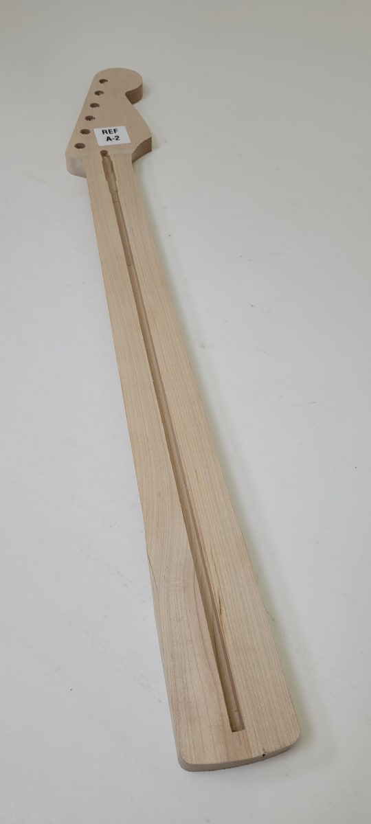 Mastil LB Luthier A-2 Tipo Strato Semi Elaborado de Maple Canadiense Especial 0