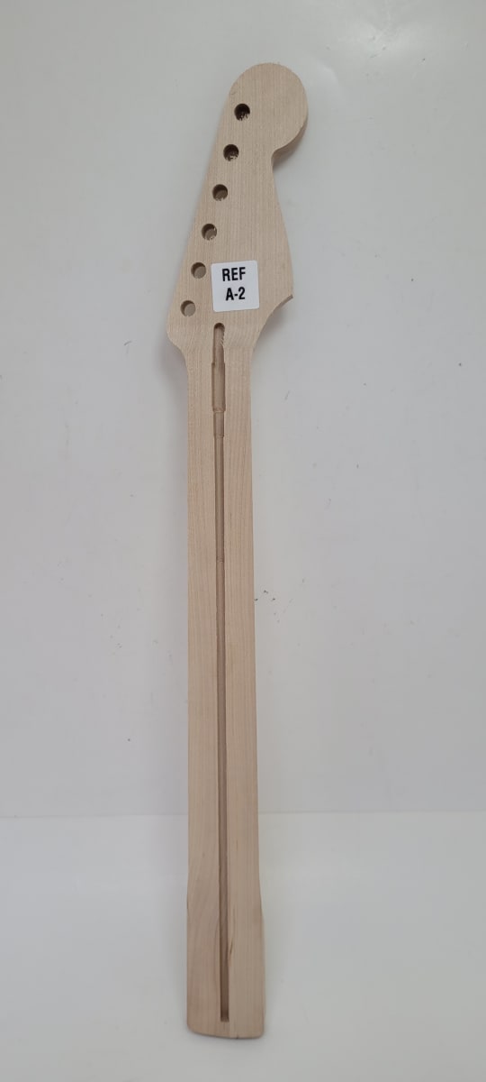 Mastil LB Luthier A-2 Tipo Strato Semi Elaborado de Maple Canadiense Especial8